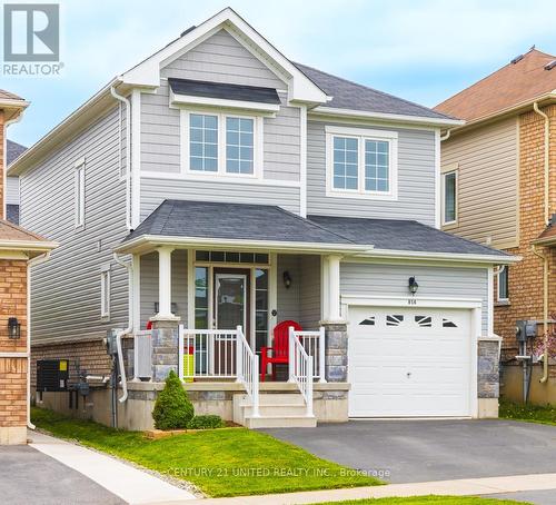 856 Emery Way, Peterborough (Monaghan), ON - Outdoor With Deck Patio Veranda With Facade