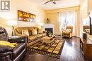 856 Emery Way, Peterborough (Monaghan), ON  - Indoor Photo Showing Living Room With Fireplace 