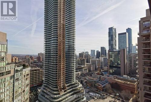 2303 - 955 Bay Street, Toronto, ON - Outdoor With Balcony With Facade