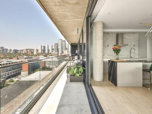 View - 1604-242 Rue Young, Montréal (Le Sud-Ouest), QC - Outdoor With Balcony With Exterior