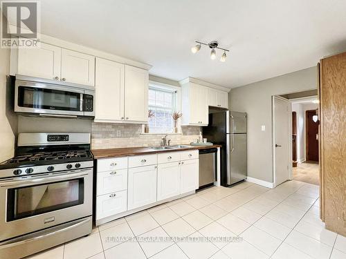 79 Clonmore Drive, Toronto (Birchcliffe-Cliffside), ON - Indoor Photo Showing Kitchen With Stainless Steel Kitchen With Double Sink