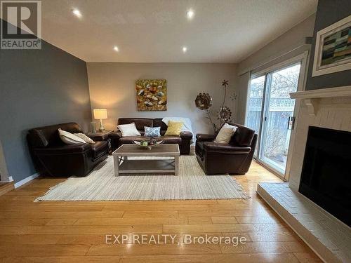 134 - 3050 Orleans Road, Mississauga, ON - Indoor Photo Showing Living Room With Fireplace