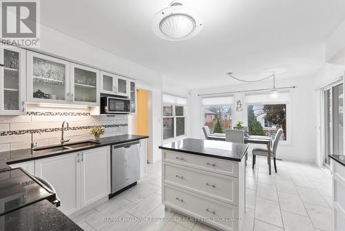 913 Ambleside Crescent, Kingston, ON - Indoor Photo Showing Kitchen With Double Sink