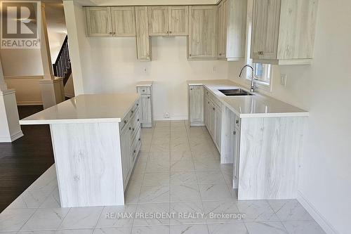 20 Broddy Avenue, Brantford, ON - Indoor Photo Showing Kitchen With Double Sink