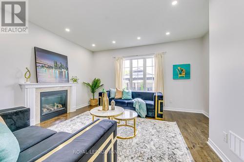 199 Mcknight Avenue, Hamilton, ON - Indoor Photo Showing Living Room With Fireplace