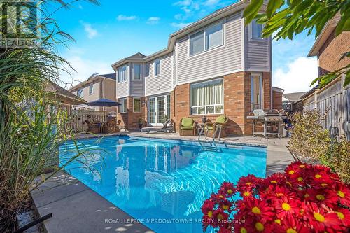 1326 Marshall Crescent, Milton, ON - Outdoor With In Ground Pool