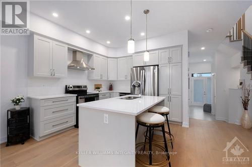 85 Gartersnake Way, Ottawa, ON - Indoor Photo Showing Kitchen With Stainless Steel Kitchen With Double Sink With Upgraded Kitchen