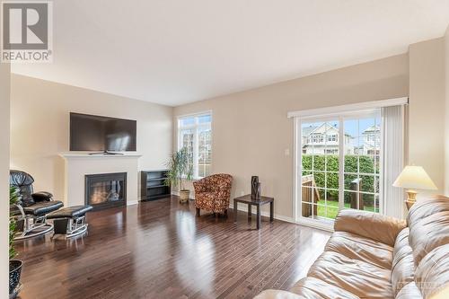 594 Barrick Hill Road, Kanata, ON - Indoor Photo Showing Living Room With Fireplace