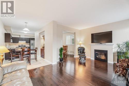 594 Barrick Hill Road, Kanata, ON - Indoor Photo Showing Living Room With Fireplace