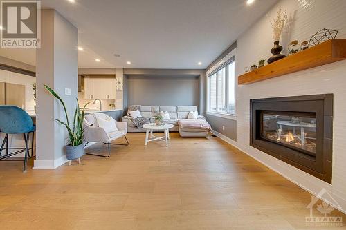 1120 Northgraves Crescent, Ottawa, ON - Indoor Photo Showing Living Room With Fireplace