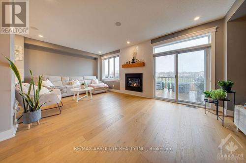 1120 Northgraves Crescent, Ottawa, ON - Indoor Photo Showing Living Room With Fireplace