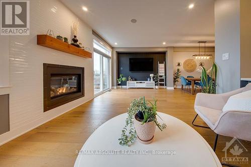 1120 Northgraves Crescent, Ottawa, ON - Indoor Photo Showing Living Room With Fireplace