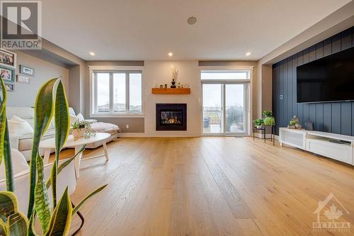 1120 Northgraves Crescent, Ottawa, ON - Indoor Photo Showing Living Room With Fireplace