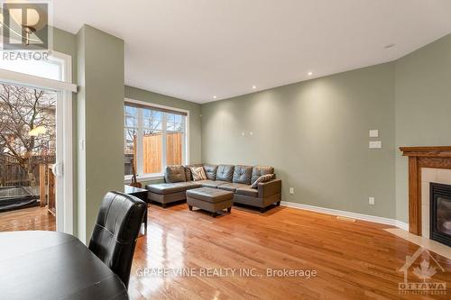 84 Furness Way, Ottawa, ON - Indoor Photo Showing Living Room With Fireplace