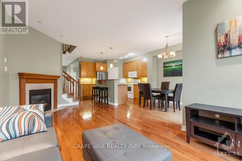 84 Furness Way, Ottawa, ON - Indoor With Fireplace