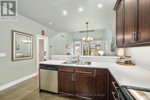 505 - 120 University Avenue E, Cobourg, ON - Indoor Photo Showing Kitchen With Double Sink