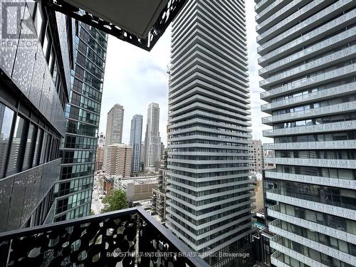 2511 - 55 Charles Street E, Toronto, ON - Outdoor With Balcony With Facade