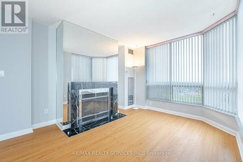 Ph 2502 - 22 Hanover Road, Brampton, ON - Indoor With Fireplace