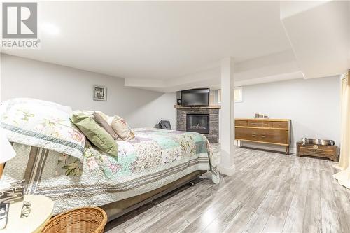 32750 Highway 17, Deep River (511 - Chalk River And Laurentian Hills South), ON - Indoor Photo Showing Bedroom With Fireplace