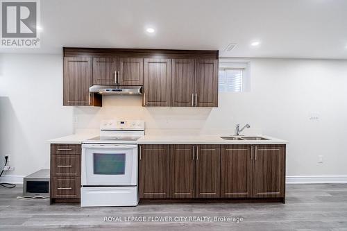 24 Herrick Drive, Brampton, ON - Indoor Photo Showing Kitchen With Double Sink