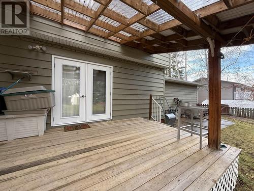 2850 Gavlin Road, Quesnel, BC - Outdoor With Deck Patio Veranda With Exterior