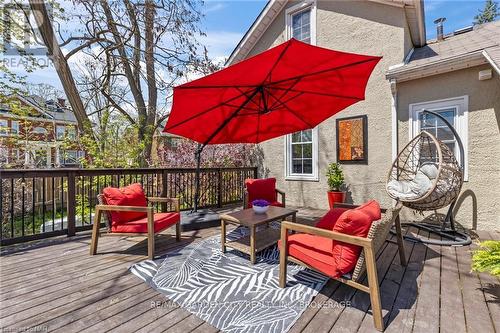 123 Elgin Street W, Welland, ON - Outdoor With Deck Patio Veranda With Exterior