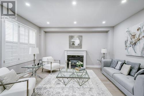 123 Golden Orchard Road, Vaughan, ON - Indoor Photo Showing Living Room With Fireplace