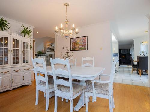 Dining room - 125 Rue Paul-Gauchery, Trois-Rivières, QC - Indoor Photo Showing Dining Room