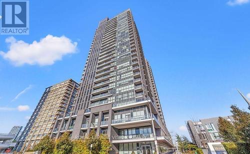 2507 - 2 Sonic Way, Toronto, ON - Outdoor With Balcony With Facade