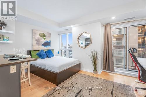 2408 - 195 Besserer Street, Ottawa, ON - Indoor Photo Showing Bedroom