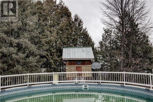 1120 Pine Court, Hanmer, ON - Outdoor With Above Ground Pool