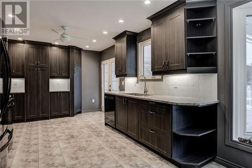 1120 Pine Court, Hanmer, ON - Indoor Photo Showing Kitchen With Upgraded Kitchen