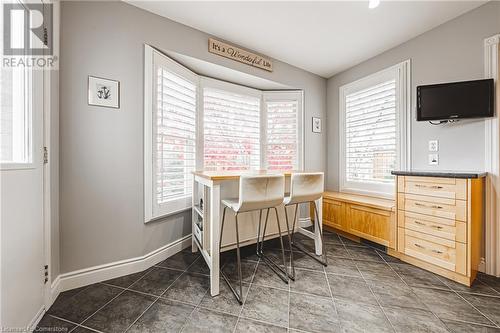 View of tiled dining space - 145 Dragoon Drive, Hamilton, ON - Indoor