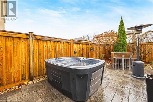 View of patio featuring an outdoor bar - 145 Dragoon Drive, Hamilton, ON - Outdoor