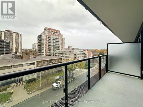 611 - 117 Broadway Avenue N, Toronto, ON - Outdoor With Balcony With View With Exterior