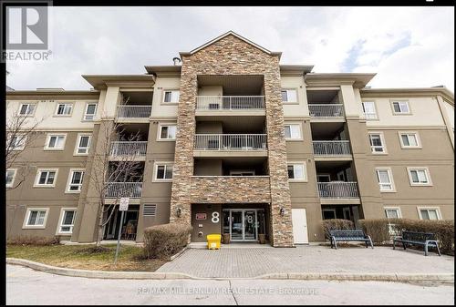 1422 - 8 Dayspring Circle, Brampton, ON - Outdoor With Balcony With Facade