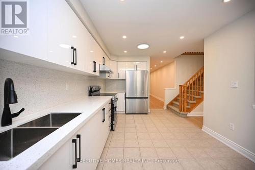 753 Edwards Avenue, Milton, ON - Indoor Photo Showing Kitchen With Double Sink