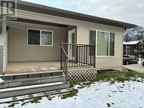 119 Mountain Side Drive, Fruitvale, BC - Outdoor With Deck Patio Veranda With Exterior