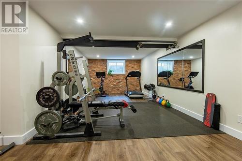 6842 Creekside Drive, Plympton-Wyoming, ON - Indoor Photo Showing Gym Room