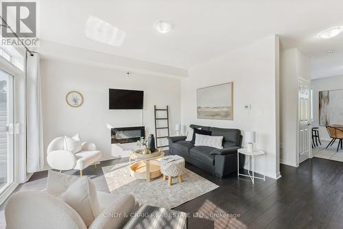 870 Atwater Path, Oshawa, ON - Indoor Photo Showing Living Room With Fireplace