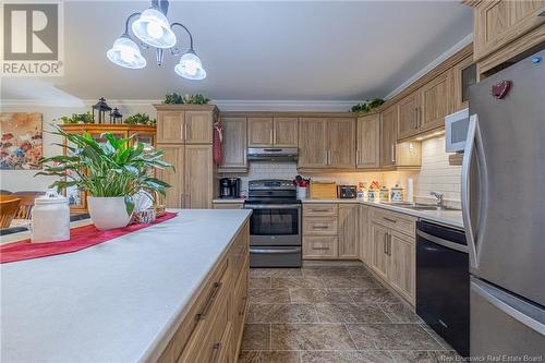 9 C Pleasant Street, Campbellton, NB - Indoor Photo Showing Kitchen With Double Sink