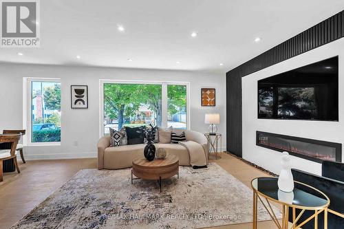 Main - 70 Lundy'S Lane, Newmarket, ON - Indoor Photo Showing Living Room With Fireplace