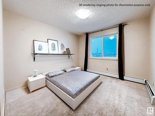 #317 3357 16A Av Nw, Edmonton, AB - Indoor Photo Showing Bedroom