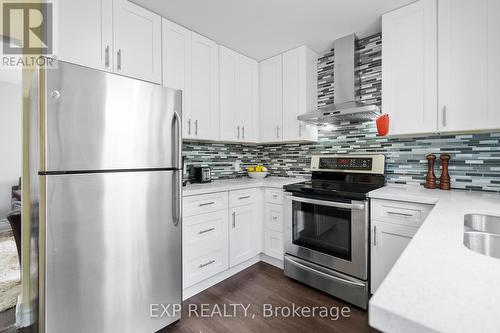 4475 First Avenue, Niagara Falls, ON - Indoor Photo Showing Kitchen With Stainless Steel Kitchen With Double Sink With Upgraded Kitchen