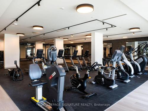 2605-130 River St, Toronto, ON - Indoor Photo Showing Gym Room