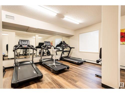 #113 320 Ambleside Li Sw, Edmonton, AB - Indoor Photo Showing Gym Room