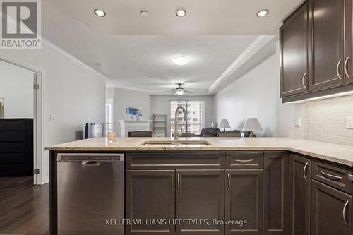 1210 - 330 Ridout Street N, London, ON - Indoor Photo Showing Kitchen