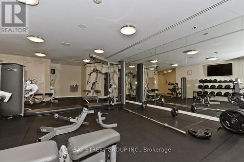 3208 - 225 Webb Drive, Mississauga, ON - Indoor Photo Showing Gym Room