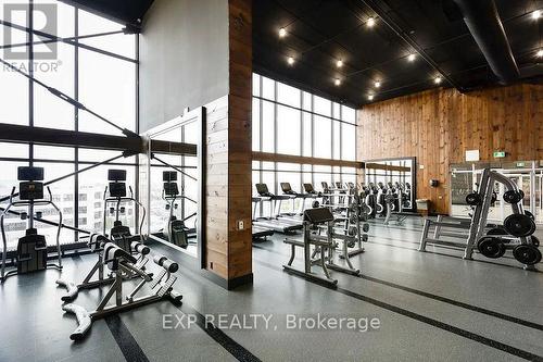 907 - 145 Columbia Street W, Waterloo, ON - Indoor Photo Showing Gym Room