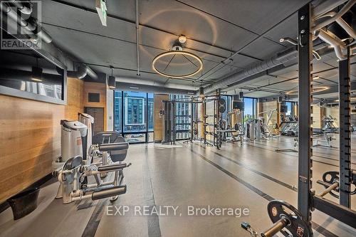 907 - 145 Columbia Street W, Waterloo, ON - Indoor Photo Showing Gym Room